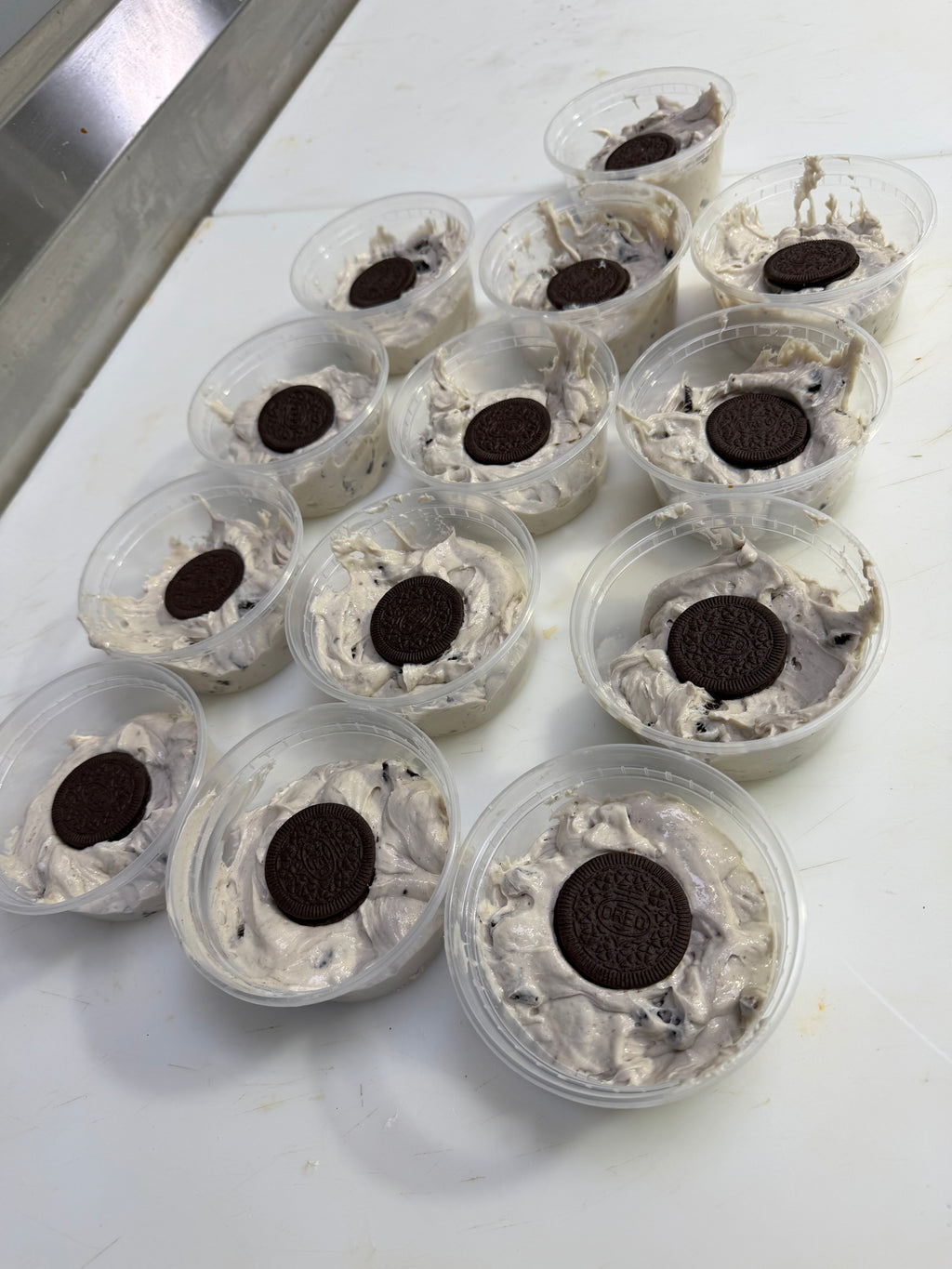 Protein Oreo Cheesecake