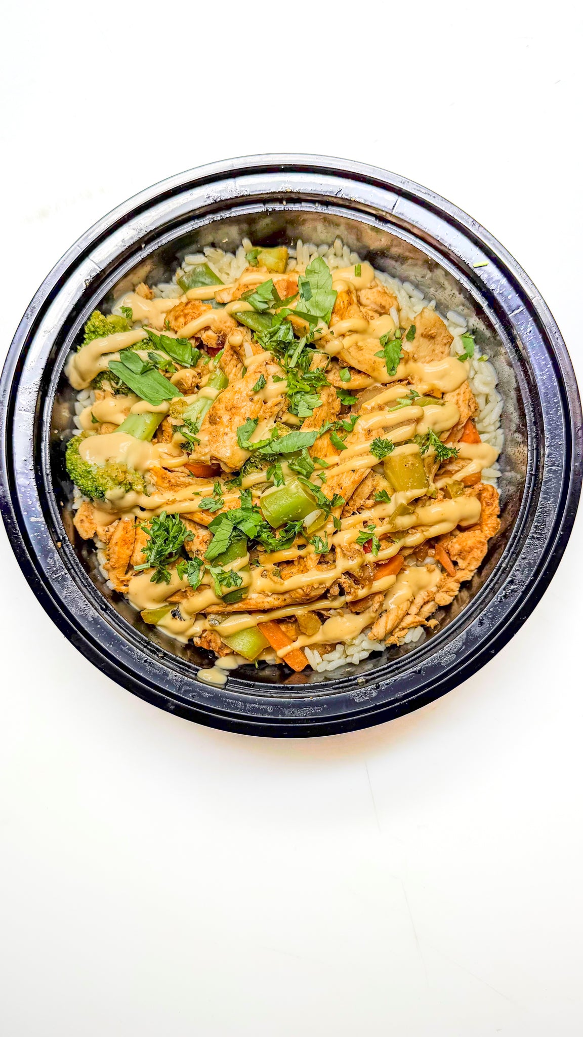 Chicken Power Stir Fry w/ Rice